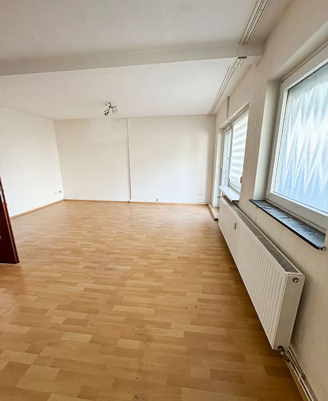Zimmer, Messiewohnung, nachher
